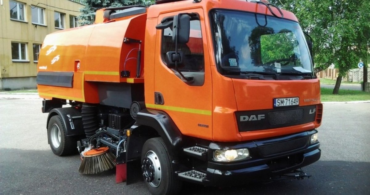 Zamiatarki podwoziowe